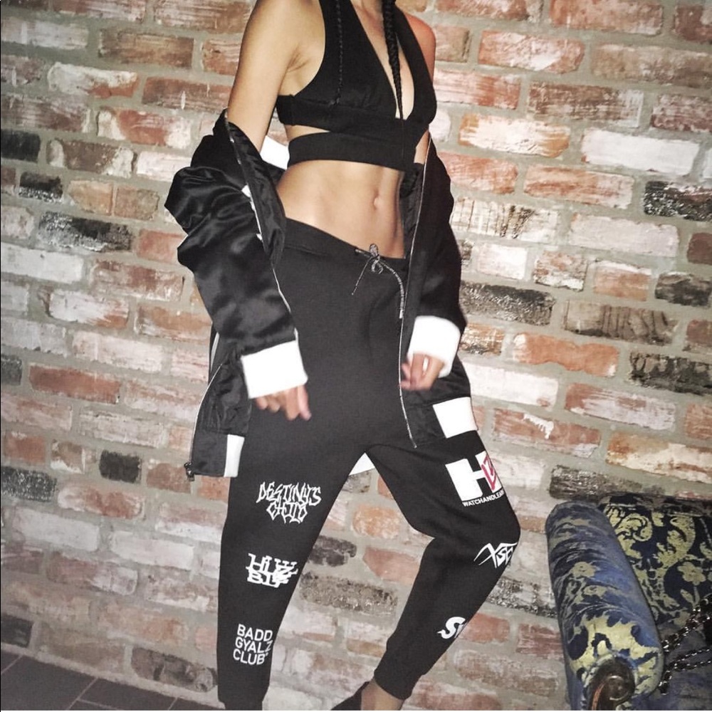 HLZ BLZ Black Joggers